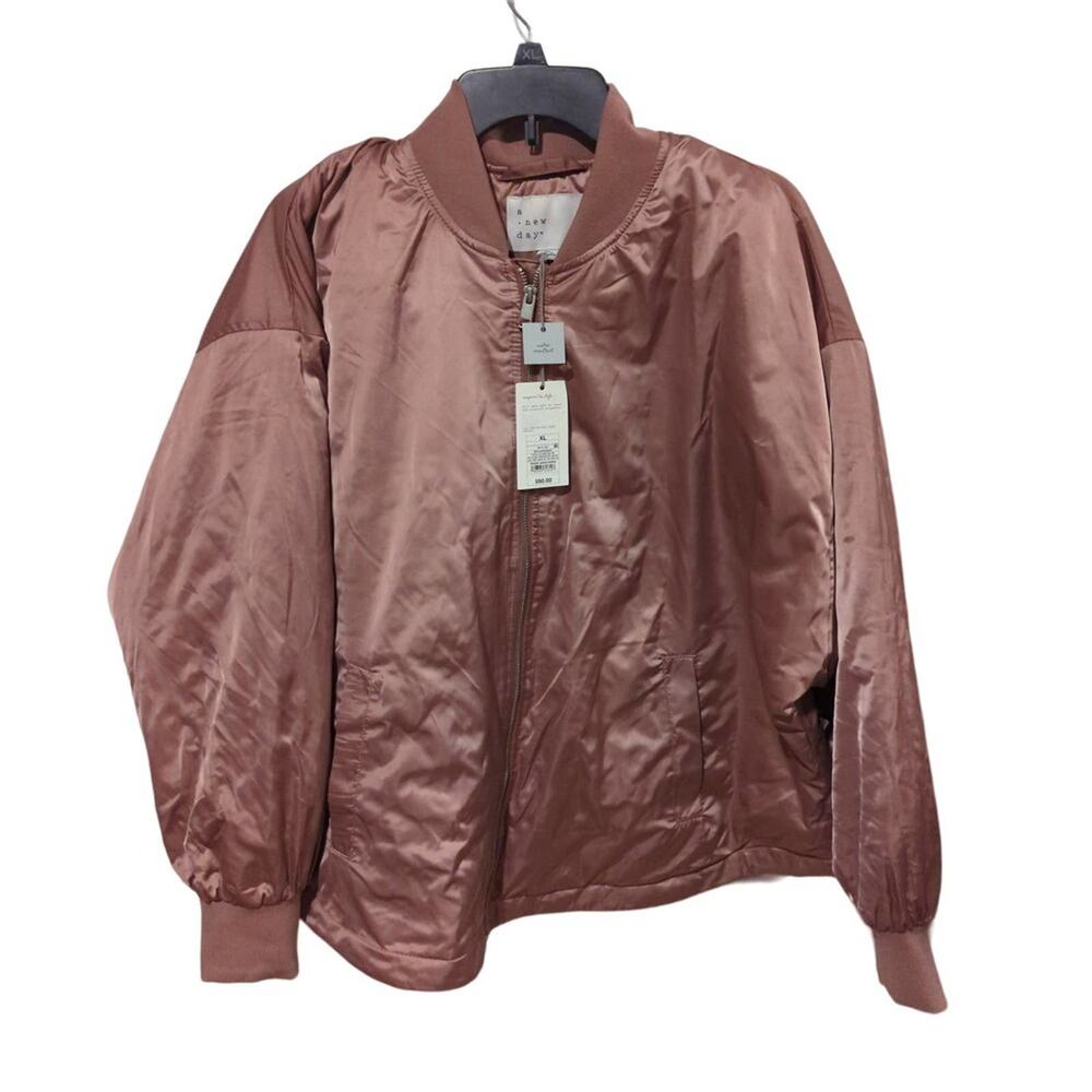 NWT a new day Bomber Jacket, Pink, XL